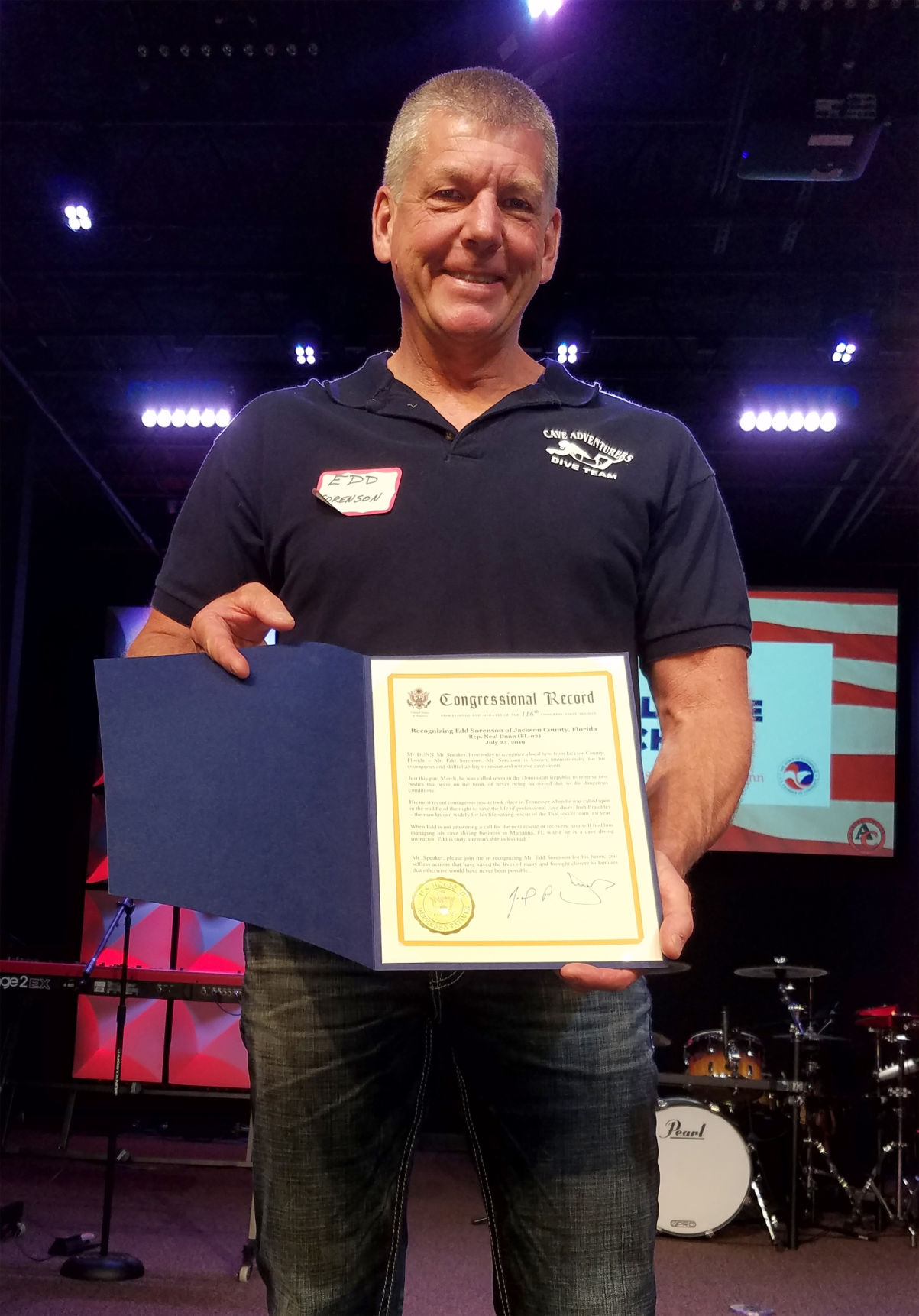 Chamber fetes Rep. Dunn - Edd Sorenson